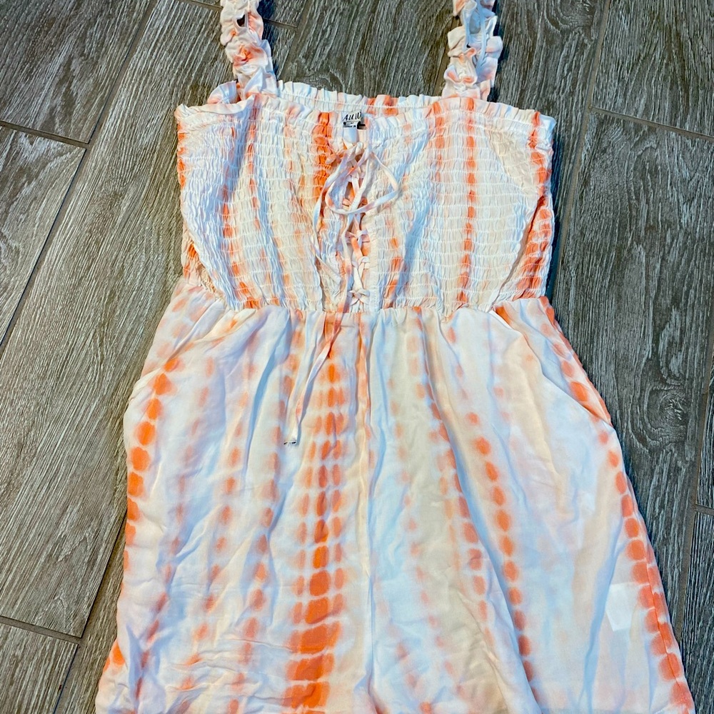 Tie dye romper